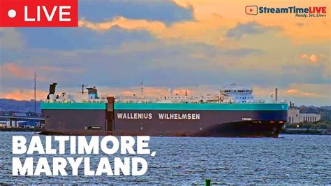 baltimore port webcam|streamtime live port of baltimore.